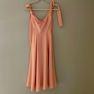 House of Cb dusty rose dress